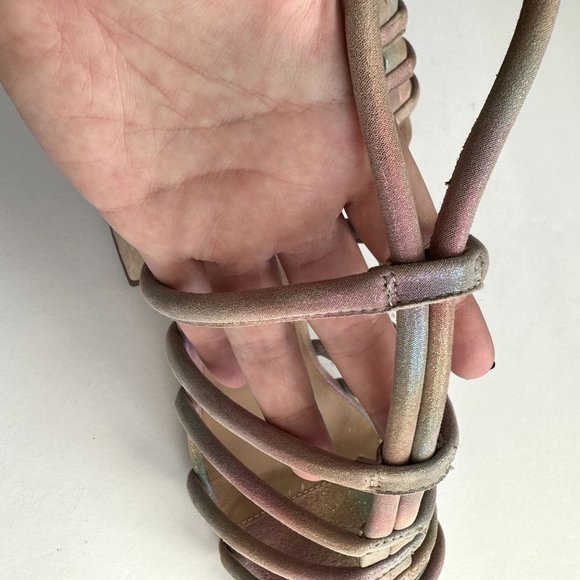 Free People Colette Cinched Heel in Rainbow - Picture 7 of 12